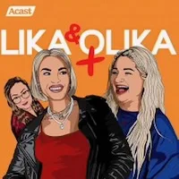 Omslagsbild för podden Lika & Olika med Lisa Borg och Emelie Bergstedt
